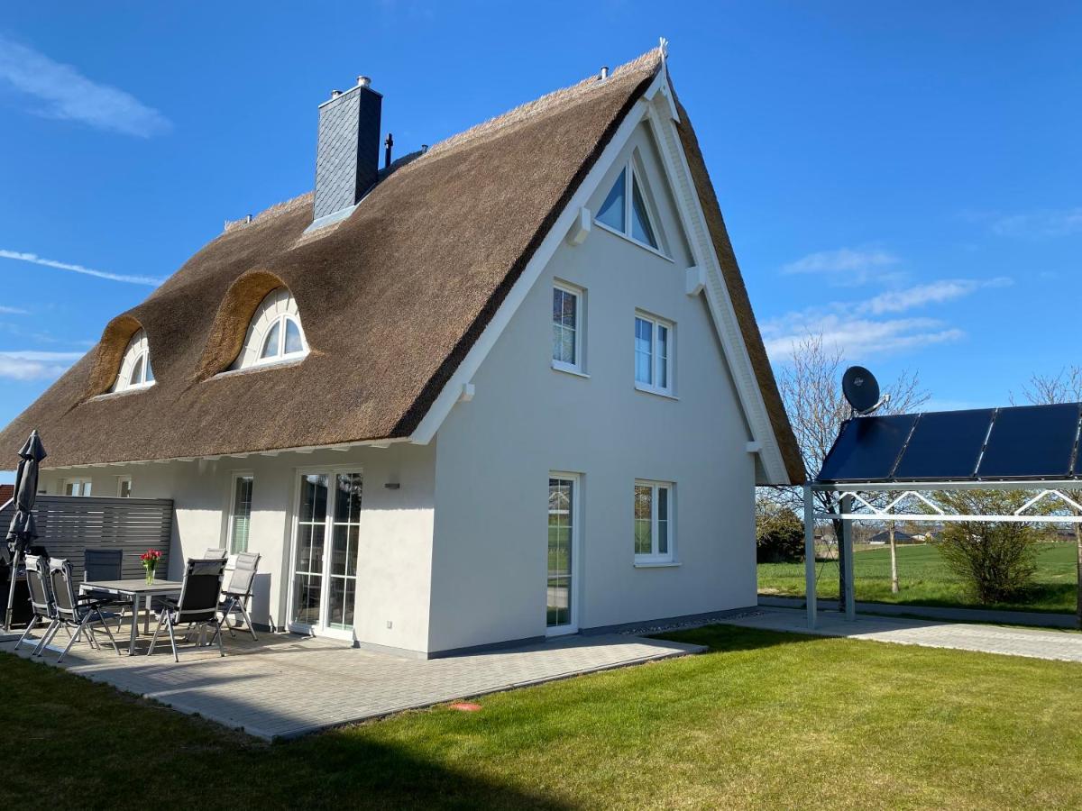 Reetdachhaus Salzhaff Villa Pepelow Eksteriør bilde